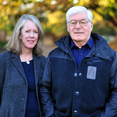 Mac and Leslie McQuown, founding owners of the Stone Edge Farm Microgrid